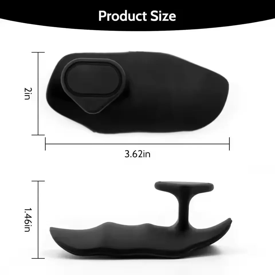 Silicone Palm Grip Gym Gloves – Anti-Slip Pull-Up & Weightlifting Grips